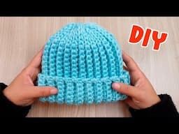 🌈Téjelo Enseguida! GORRITO para toda la familia - FACIL Y RAPIDO - no pasa de moda❤
