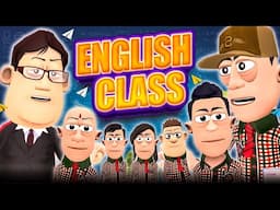अंग्रेजी की क्लास 😎 | English Class Comedy | @KomedyKeKing | Type of Students In English Class