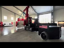 13ft 220ton Press Brake Setup and Rigging