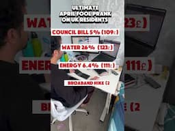 Pranks on us . Uk inflation #lifeinuk #ukinflation #pricrise
