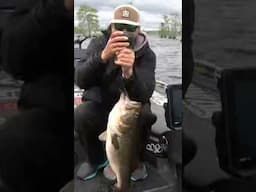 Kyle Welcher lands a GIANT BASS!