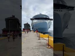 Virgin Voyages Next To Icon Of The Seas 😳 #minivlog #virginvoyages