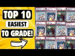 Top 10 EASIEST Pokemon Cards To Grade!