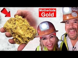 We Found GOLD Metal Detecting Underground - It's the Motherlode