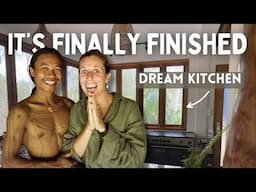 Remote Island Adventures and Finally Finishing Our Dream Kitchen! OFF-GRID Island Life