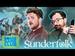 Let's Play SUNDERFOLK | Board Game Club #AD