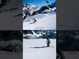 Level Up Your Ski Follow Cam with CRANE 4E  #gimbal #skiing #videography #filmmaking #snowboarding