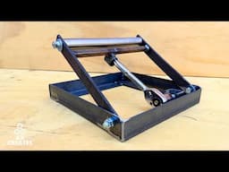 Ingenious diy tool with ratchet and recycled materials!