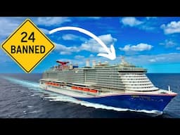 24 Carnival Guests Banned for Fighting, Cruise Terminal Bust