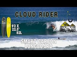 Surf Board Highlights: Blue Planet 9'2" x 22.5" x 82L  (Cloud Rider) SMART Carbon