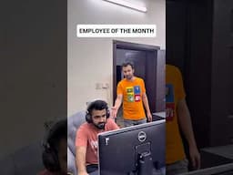 Employee of the month 😆#employee #boss