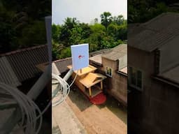 Finally 🥰 Airtel Air Fiber 5g ইনস্টলেশন করলাম | Airtel air fiber installation #shorts
