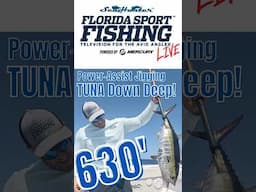 Power-Assist Jigging Tuna Down Deep. #jigging #tunafishing #fishinglife