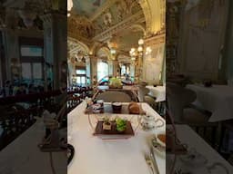 Afternoon Tea in Budapest 🤩🤍 at the famous Anantara New York Palace Hotel #afternoontea #hotel