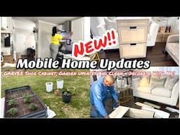 *NEW1998 MOBILE HOME CLEAN WITH ME, GARDEN & MORE/GARVEE/ HOME IMPROVEMENTS! #homestead #garvee