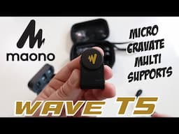 Maono Wave T5 : un micro cravate polyvalent (et avec app !)