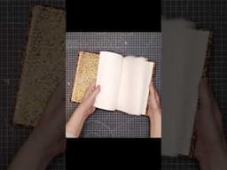 I'm still editing the video on making it, but this is what I did with the book cloth. #bookbinding