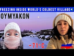I Spent A Day in COLDEST VILLAGE on EARTH - Oymyakon (-71.2 °C) 😳🥶