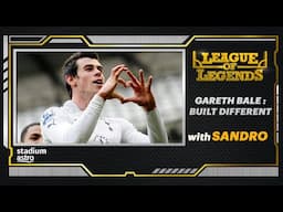 Why Sandro choose Gareth Bale as the GREATEST PLAYER he played with? | League Of Legends