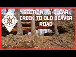 Arches, Rock Houses, Knobs - OH MY!!  Section Hike #5:  Clear Creek to Old Beaver Road