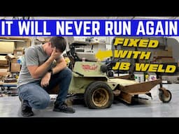 OLD MAN Said The Mower I BOUGHT Would Never Run Again... I'll Prove Him Wrong