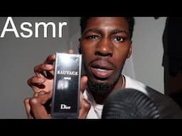 ASMR| cologne unboxing😴👃 (mouth sounds)