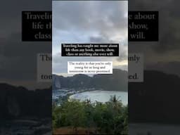What was your first trip that changed your life?