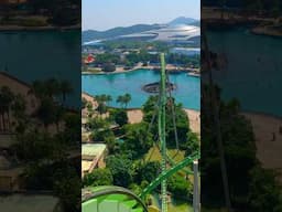 Unreal Parrot Coaster Scenery 🦜🤩 #shorts