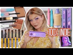 FULL FACE (!) OF INDIE MAKEUP