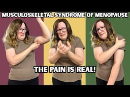 It's not all anxiety! Musculoskeletal syndrome of menopause is real!