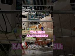 Paljon nää ostokset maksaa? 🤔 Mä veikkasin 500€ 😂🫠 #ostokset #ruoka #yöllinenkauppareissu #vlogi