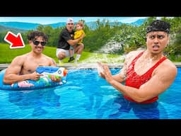 CRAZY Fan Jumps In Our Pool Without Permission! 😱🏊‍♂️