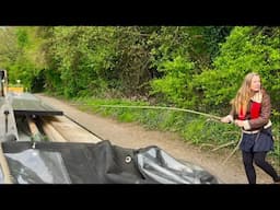 Trying to Get Somewhere Quickly on My Narrowboat Home!  #237