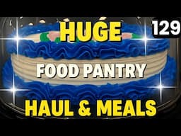 FRUGAL LIVING & Food Pantry Haul 2025 - Food Haul - FOOD BANK - Food Pantry Haul - Frugal Living