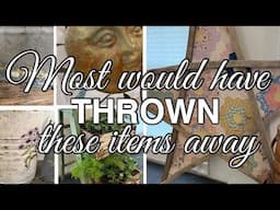 thrifted makeover  pieces MOST would have thrown in the trash