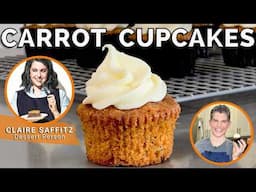 🥕Fast & Easy Carrot Cupcakes from Claire Saffitz | Dessert Person | Recipe Test