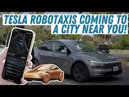 Tesla Robotaxi Rides Will Be Starting Within Weeks w/ Model Y In Austin!