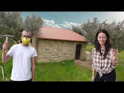 Our Old Abandoned Farm Renovation continues | DIY Tiny Cabin house