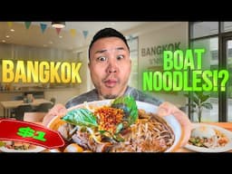 $.50 Cent vs. $50 BOAT NOODLES: Street vs. Luxury
