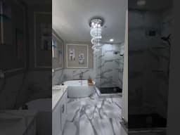 Rate this bathroom 1-10 #bathroom #bathroomremodel #bathroomrenovation