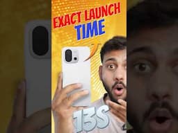 OnePlus 13S Launch Exact Time Today! 🔴Don’t Miss It