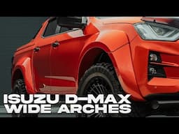 Isuzu D-Max 2021+ Colour-Coded Predator Wide Body Kit Arches