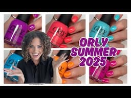 New Orly "1980s" Summer 2025 Collection | Review with comparisons!