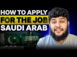How to apply for job in saudia arabia | Saudia Arabia jobs update for pakistan