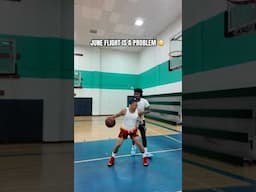 JUNE FLIGHT IS A PROBLEM 😳 #flightreacts #fyp #viral #trending #basketball #ballislife