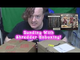 Bonding with Shredder Unboxing! - TMNT Mirage Shredder and James Bond Sean Connery 4Ks!