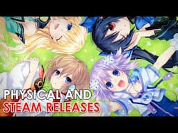 Neptunia Steam and Physical Release updates