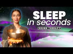 SLEEP IN SECONDS | Vagus Nerve Reset | Sound Bath Meditation