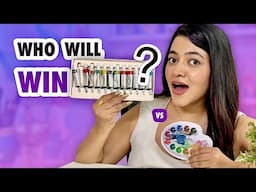 Cheapest VS Expensive Watercolours 🫨 Who Will Win? 🤔🎨