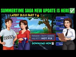 GOOD NEWS🔴 SUMMERTIME TECH UPDATE 6011 RELEASE 🔥 SUMMERTIME SAGA NEW UPDATE 2025 APK DOWNLOAD & PLAY